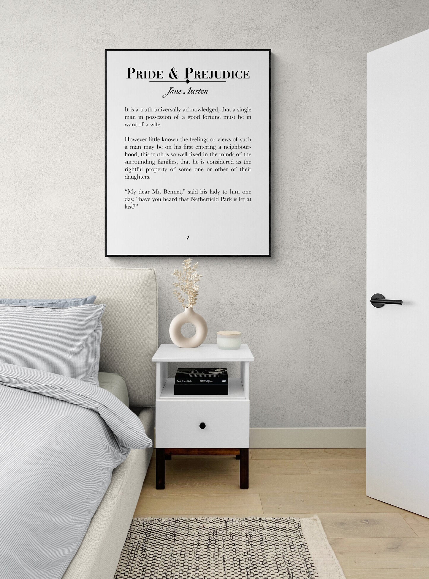 Jane Austen Quote | You Have Bewitched Me, Body And Soul | Pride And Prejudice | Mr. Darcy | Art Print