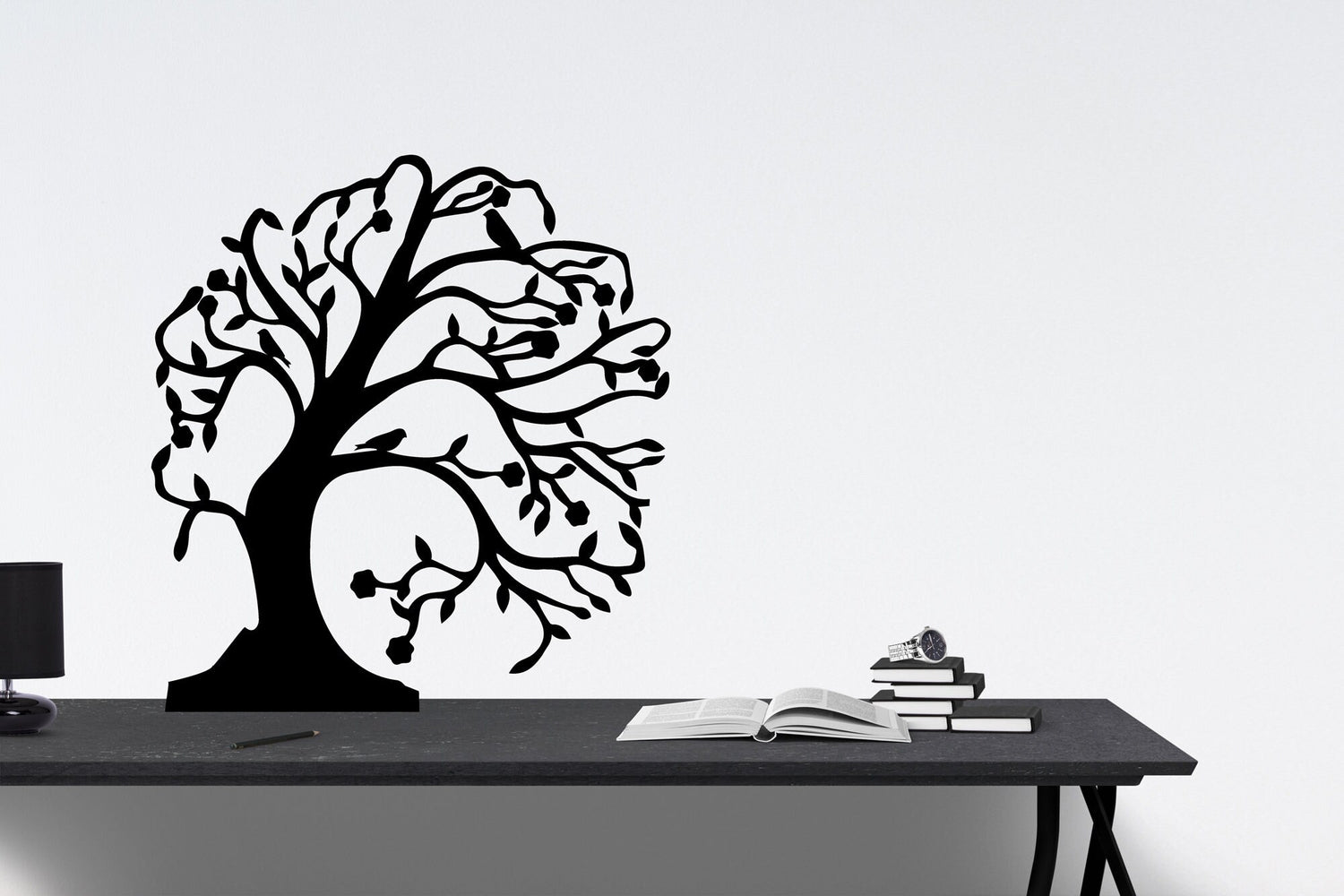 The Bent Tree | Home Decor | Birds | Leaves | Acrylic