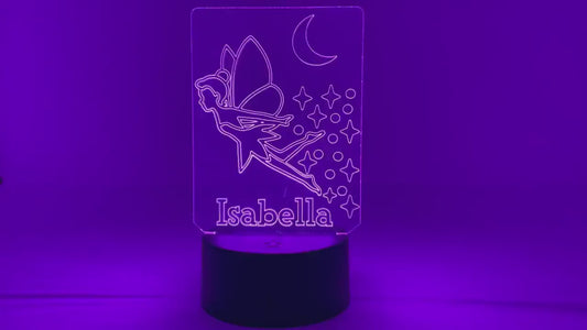 Fairy Princess | Personalized LED Sign | Gifts for Kids | Kid Home Decor | Night Light for Kids