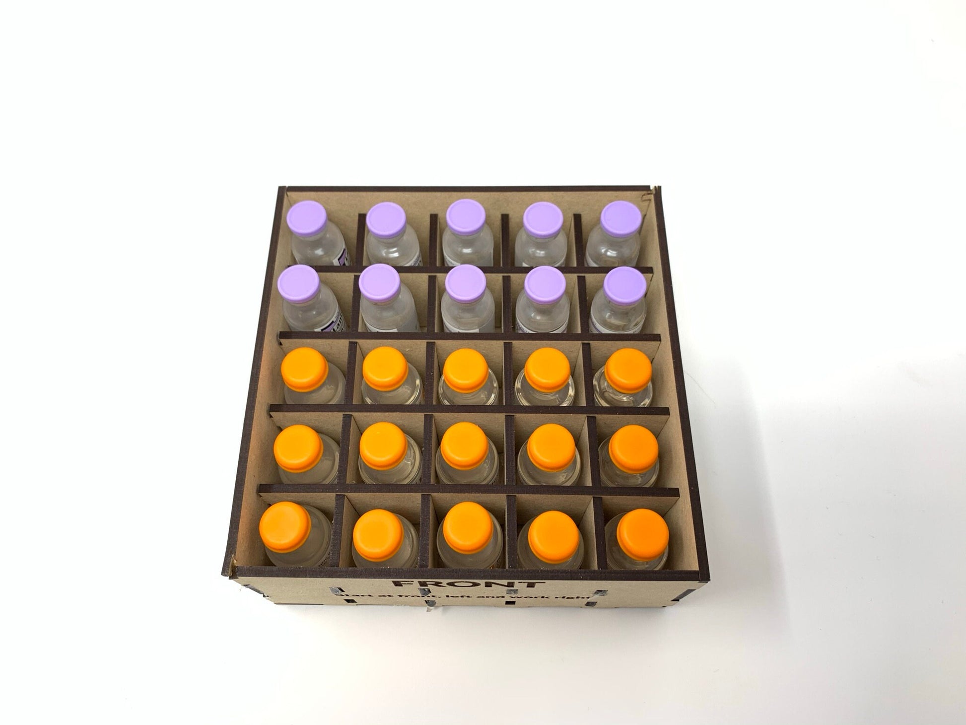 Diabetes Insulin Vial Storage Caddy | Holds Up to 25 Vials | Some Assembly Required