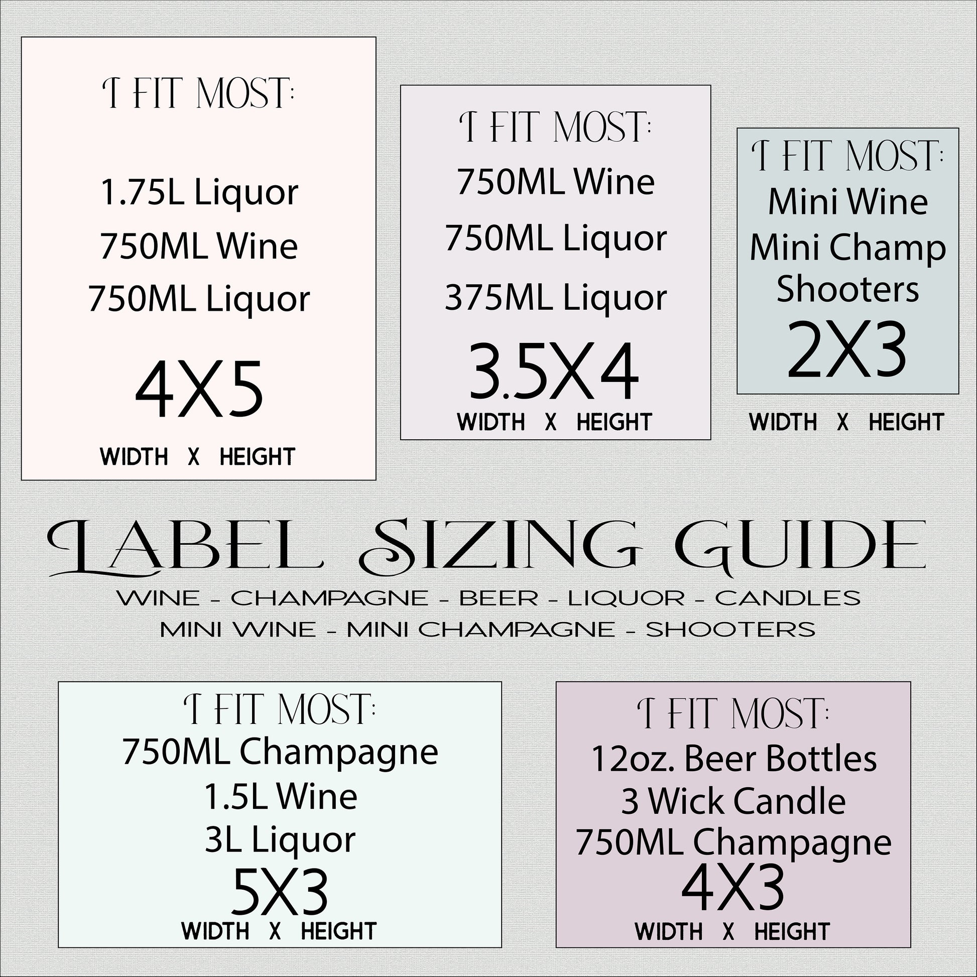 A Gift From Dionysus | Wine Grapes | Custom Wine Bottle Labels | Personalized Bottle Labels