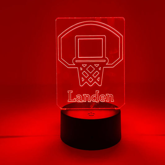 Basketball | Personalized LED Sign | Gifts for Kids | Kid Home Decor | Night Light for Kids