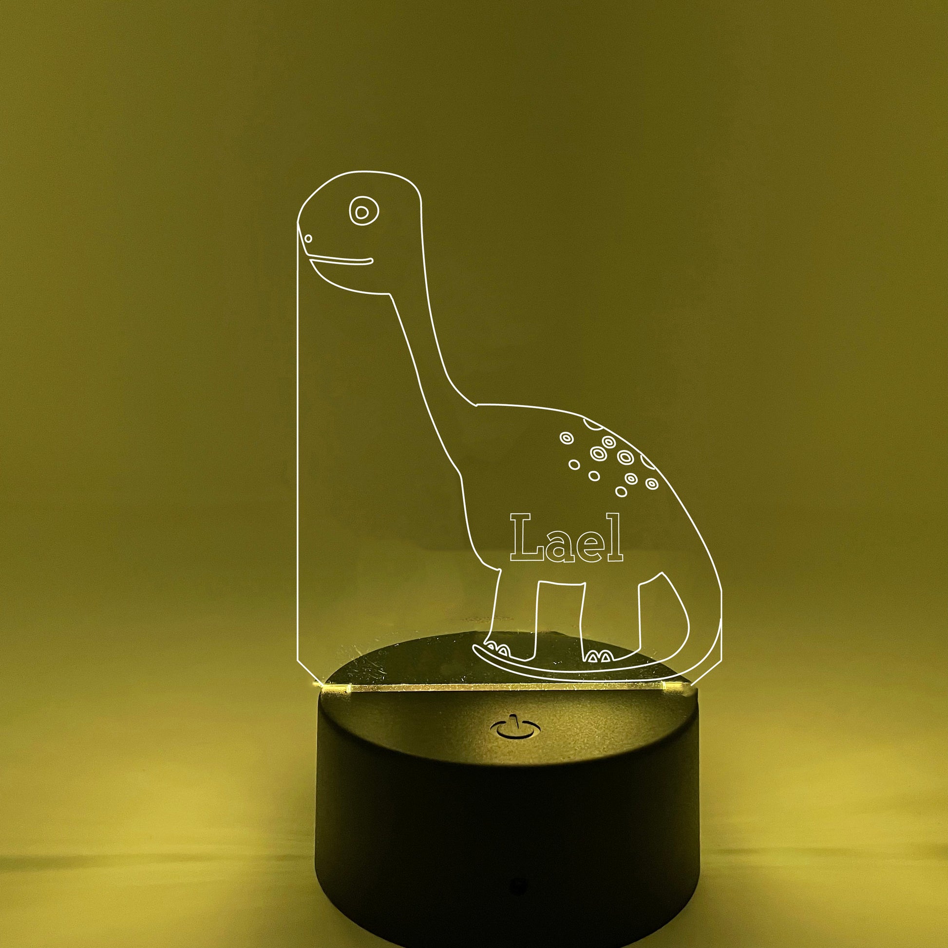Brachiosaurus | Dinosaur Nightlight | Personalized LED Sign | Gifts for Kids | Kid Home Decor | Night Light for Kids