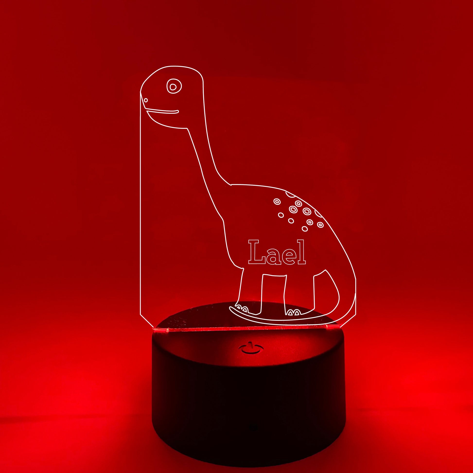 Brachiosaurus | Dinosaur Nightlight | Personalized LED Sign | Gifts for Kids | Kid Home Decor | Night Light for Kids