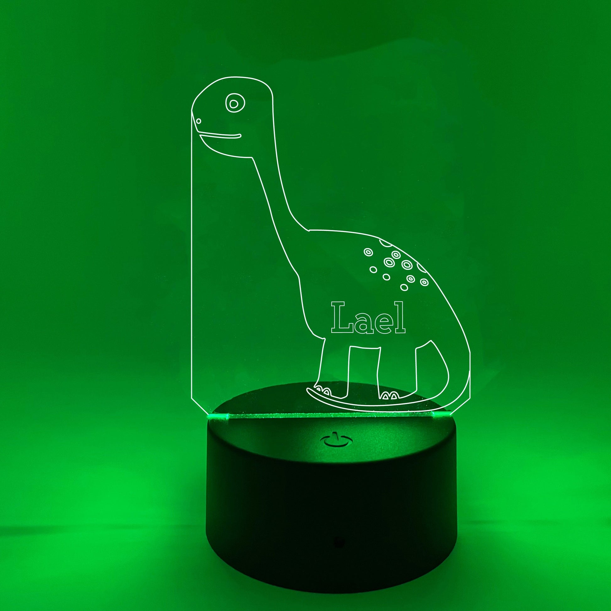 Brachiosaurus | Dinosaur Nightlight | Personalized LED Sign | Gifts for Kids | Kid Home Decor | Night Light for Kids