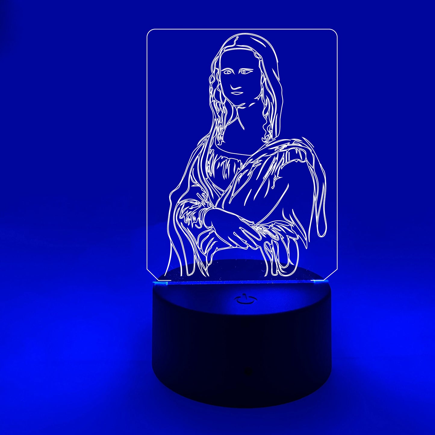 Mona Lisa by Leonardo Da Vinci | Nightlight | LED Sign | Gifts for Kids | Kid Home Decor | Night Light for Kids