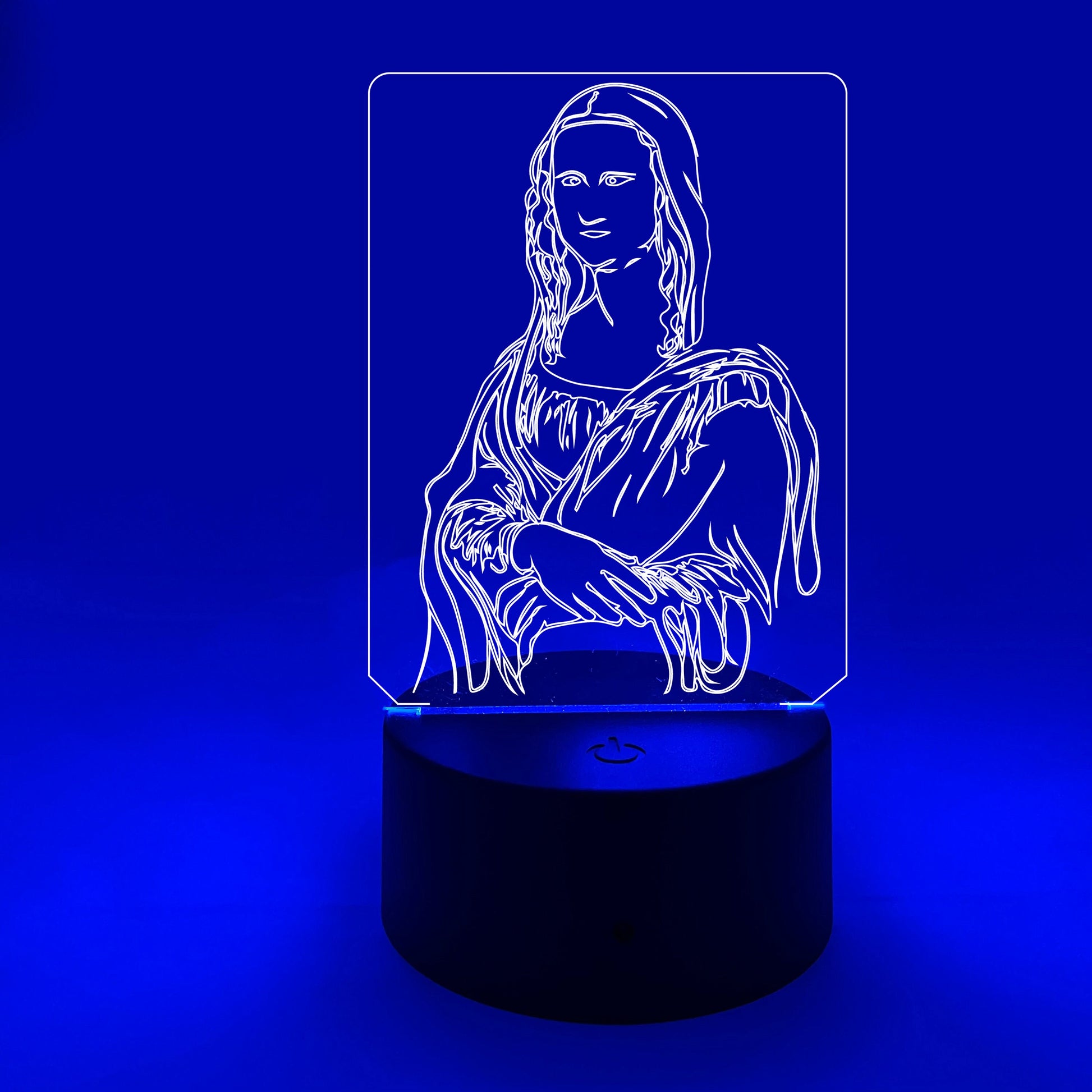 Mona Lisa by Leonardo Da Vinci | Nightlight | LED Sign | Gifts for Kids | Kid Home Decor | Night Light for Kids