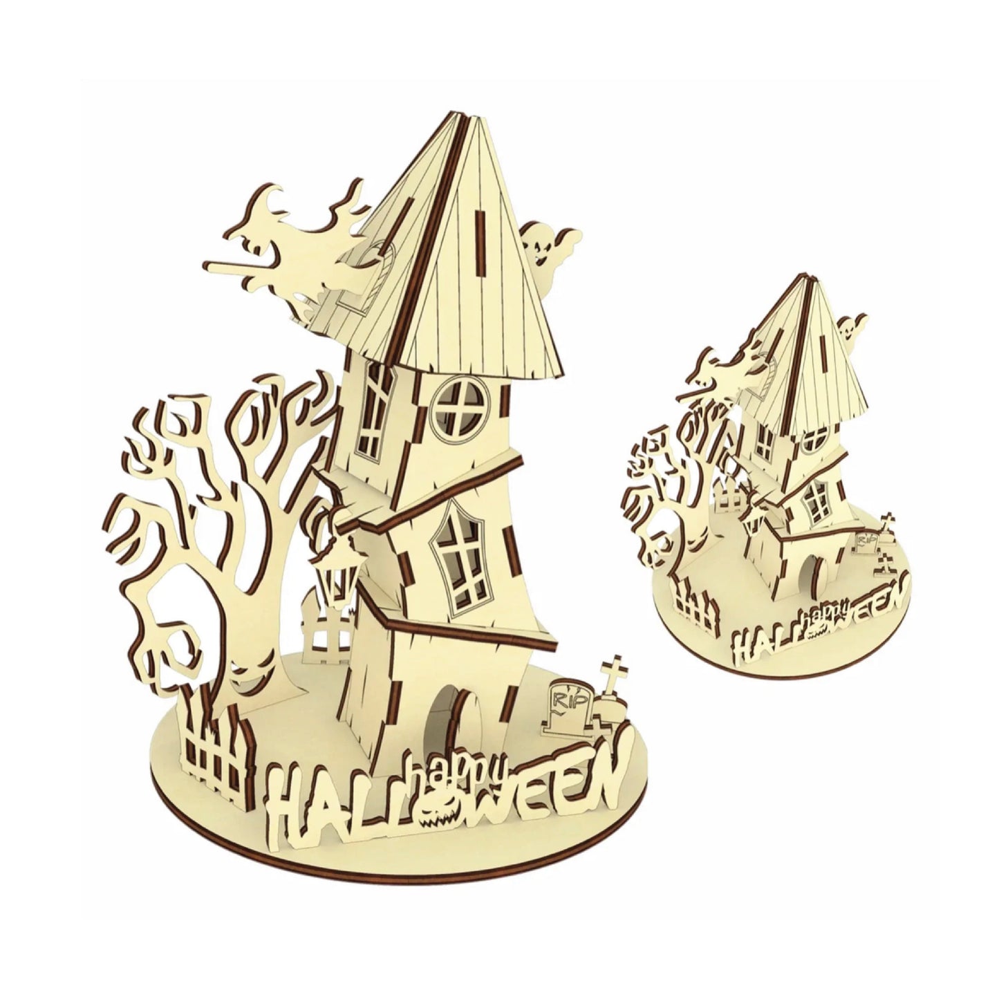 The Witch's Halloween House | DIY Assembly And Painting Required