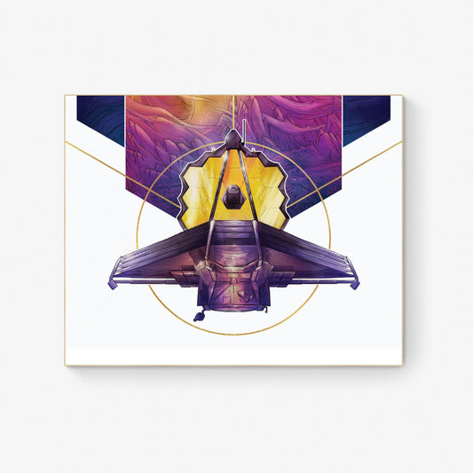 Webb Telescope Concept Artwork | Outer Space | NASA Art Print
