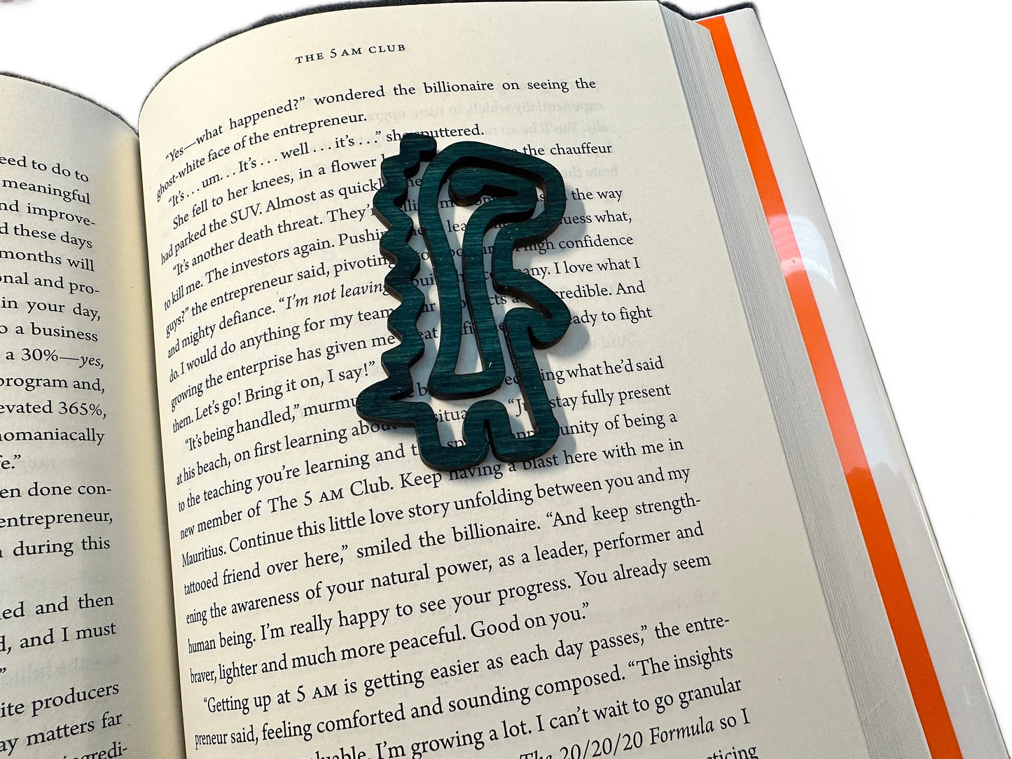 3-in-1 Dinosaur-Shaped Bookmark, Paperclip & Snack Bag Closure