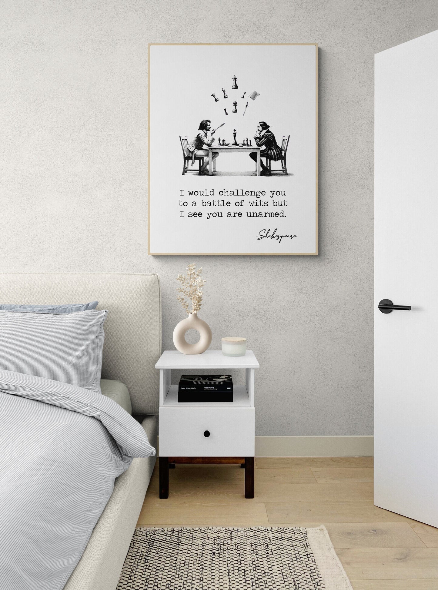 24x36 inch I Would Challenge You Art Print